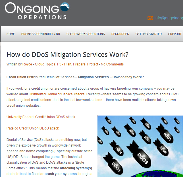 Ongoing Operations