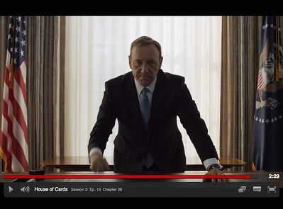 Kevin Spacey som Frank Underwood