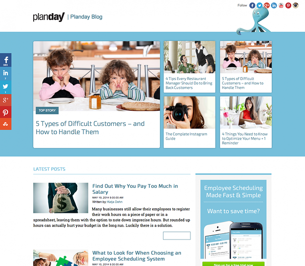 Plandays blog
