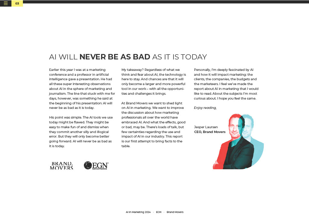 AI in Marketing 2024