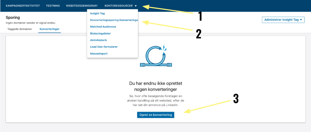LinkedIn Campaign Manager - Konverteringssprong - Brand Movers
