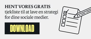 Sociale medier tjekliste Brand Movers