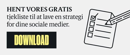 Sociale medier tjekliste Brand Movers