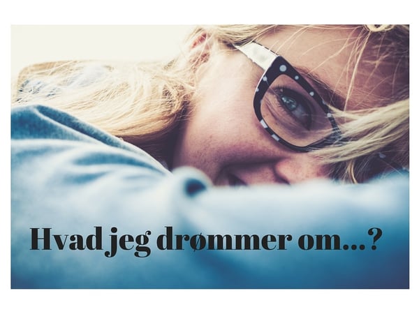 En kvinde der drømmer