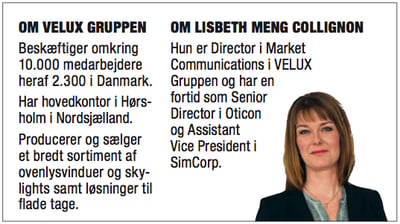 Lisbeth Meng Collignon fra VELUX