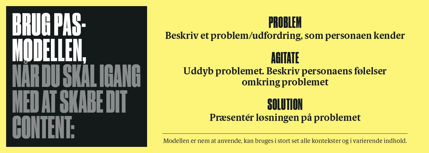 PAS Modellen til Personaer