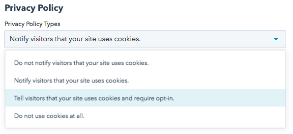 Privacy Policy HubSpot