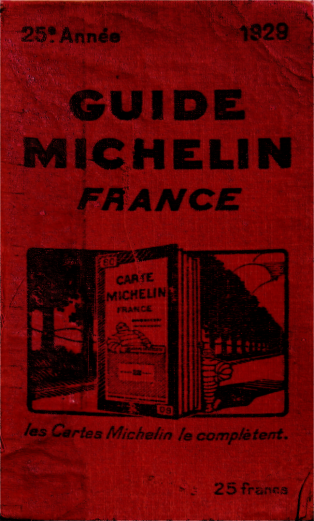 The original Michelin Guide