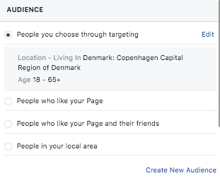 How to target your audience for a Facebook sponsored post 