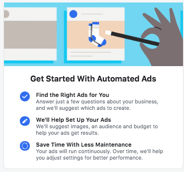 Facebook automated ad