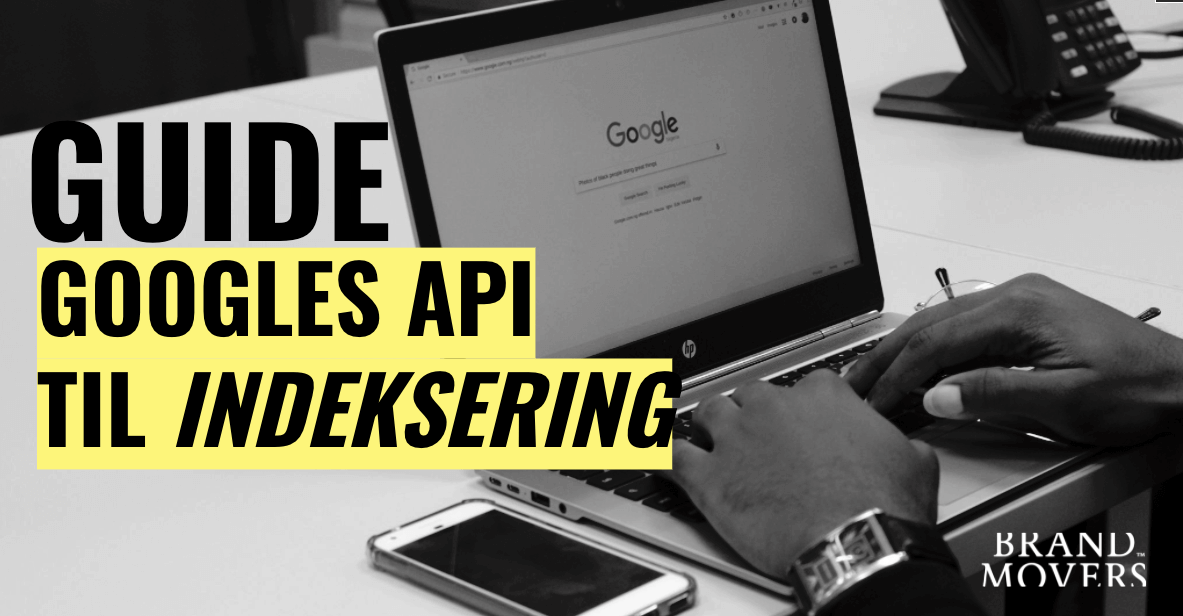 Guide til brug af Googles API til indeksering
